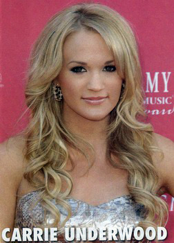 Celebrity Hairstyles - Carrie Underwood